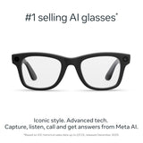 Ray-Ban Meta Wayfarer Generation 2 AI Smart Glasses – Matte Black with Polarized Lenses