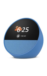 Amazon Echo Spot with Alexa+,vibrant sound, bluetooth, Blue