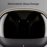 Boat Airdopes Plus 311 Glass Design (Charcoal Black)