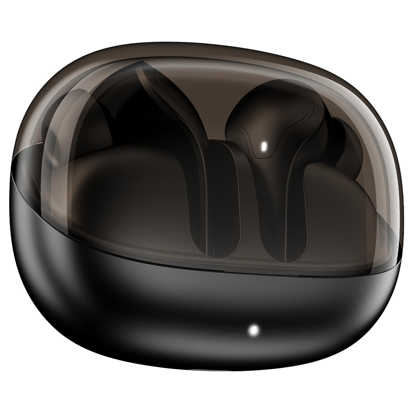 Boat Airdopes Plus 311 Glass Design (Charcoal Black)