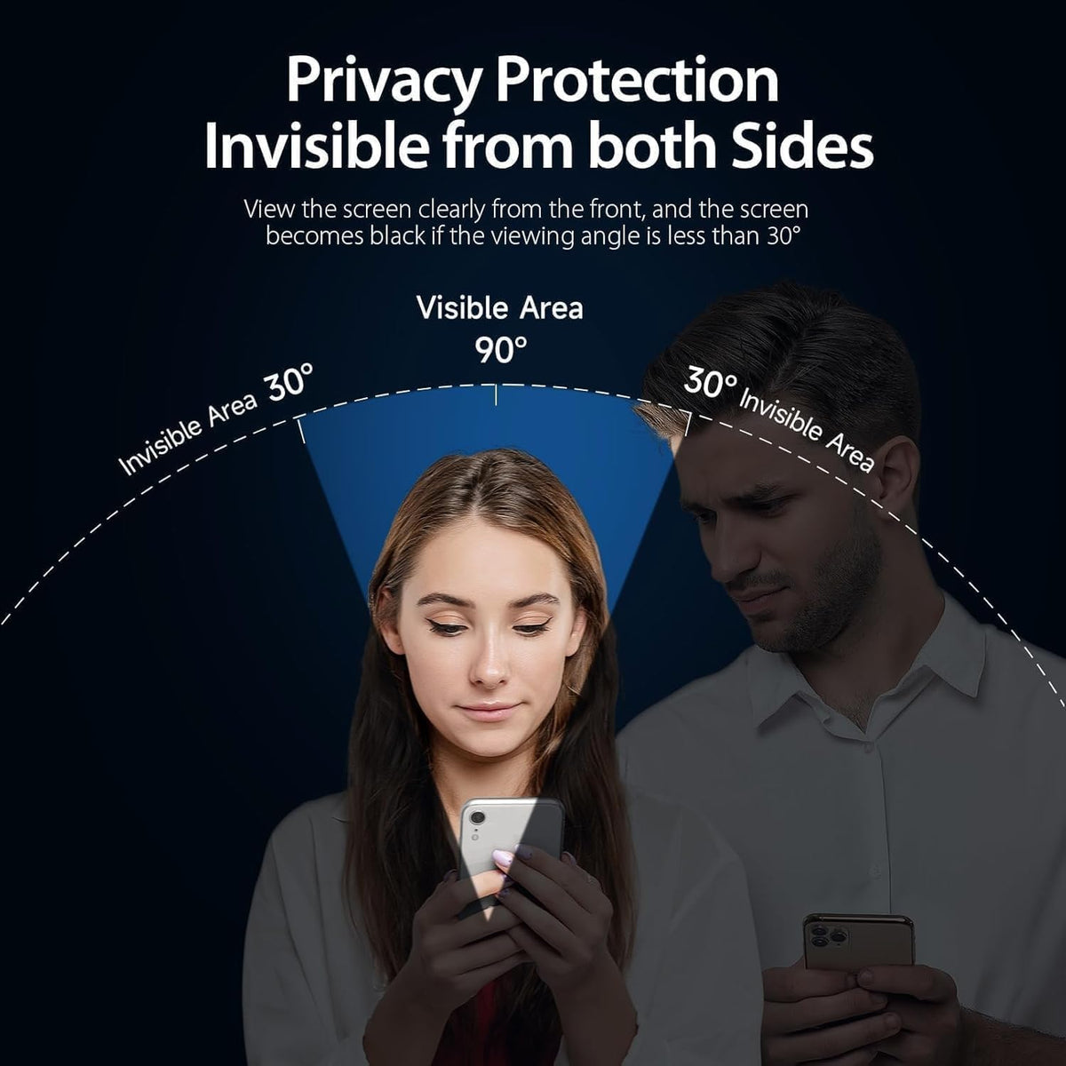 iPhone 18 Pro 9H Hardness Privacy Tempered Glass