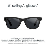 Ray-Ban Meta Wayfarer Generation 2 AI Smart Glasses – Matte Black with Transition Gray Lenses