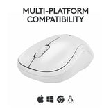 Logitech M240 Silent Bluetooth Mouse, Off-white