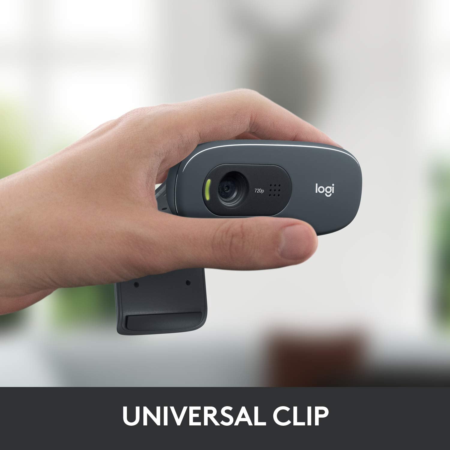 Logitech C270 Digital HD Webcam , Black