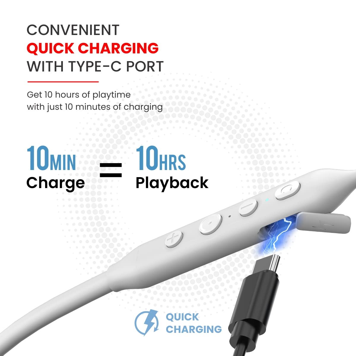 Portronics Harmonics Z5 Wireless Bluetooth Stereo Headset , White