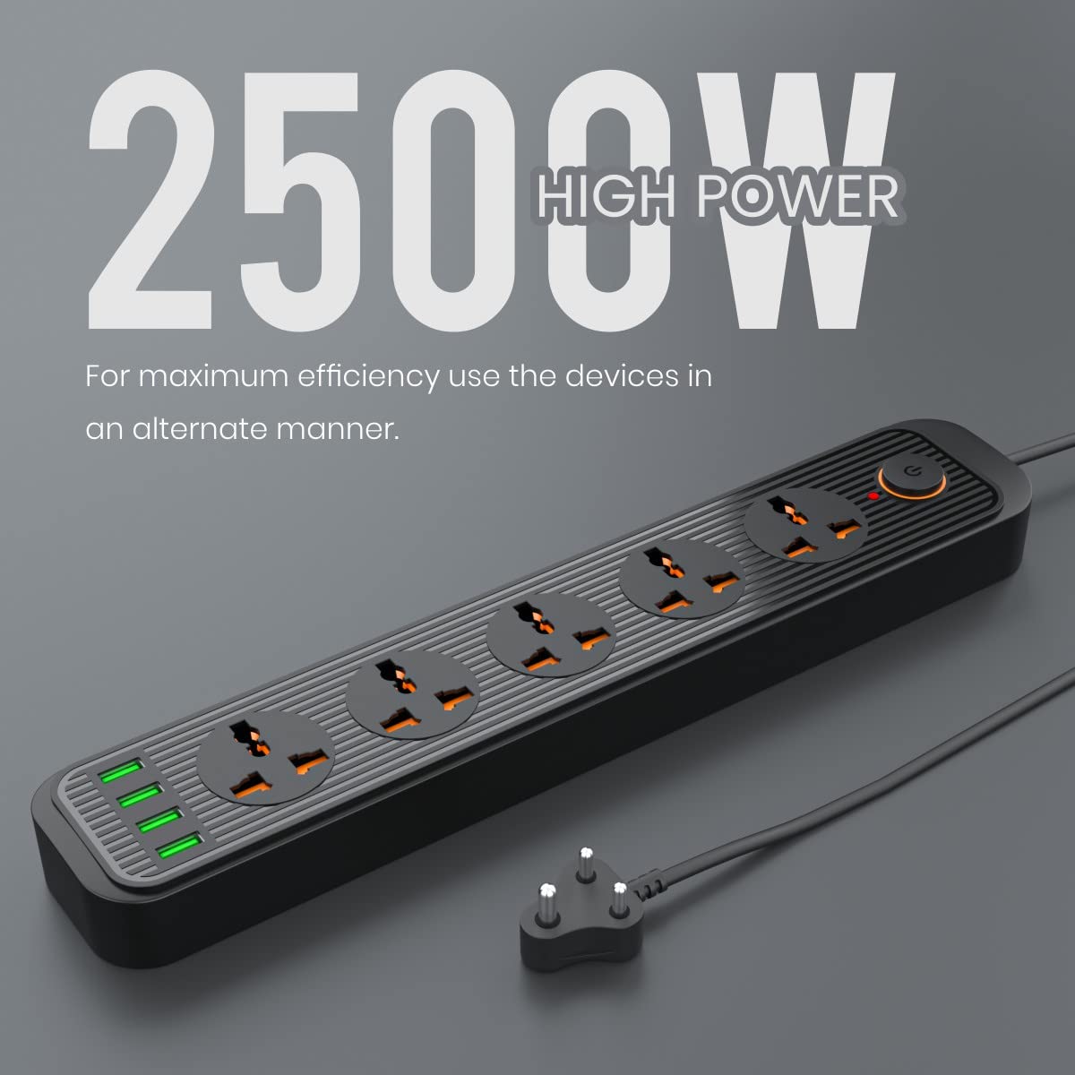Portronics Power Plate 6 Extension Board