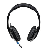 Logitech H540 Stereo Wired On Ear Headphones, Black