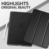 Smart Flip Case Cover for Apple iPad 9.7 inch Air 1 Air 2 5th/6th Generation, Black