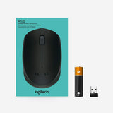 Logitech M171 Wireless Mouse- Black