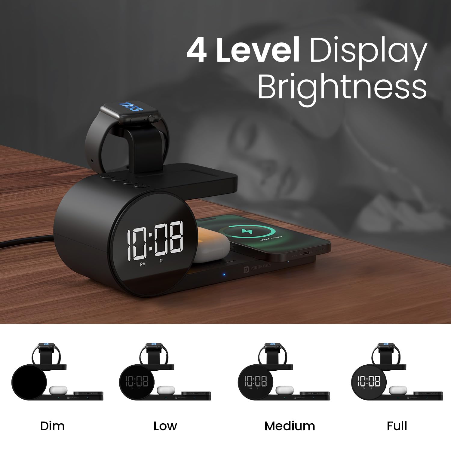 Portronics Freedom 6 15W Wireless Charger