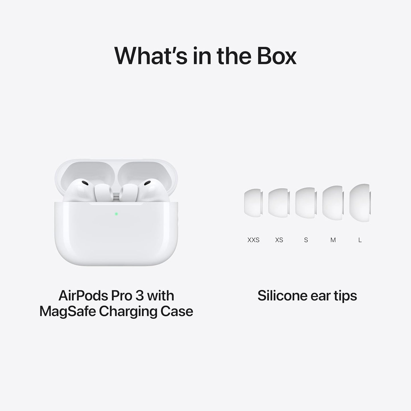 Apple AirPods Pro 3 Wireless Earbuds, Active Noise Cancellation,