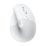Logitech Lift Vertical Ergonomic Mouse- Pale Grey