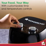 Wonderchef Neo Manual Air Fryer | Rapid Air Technology