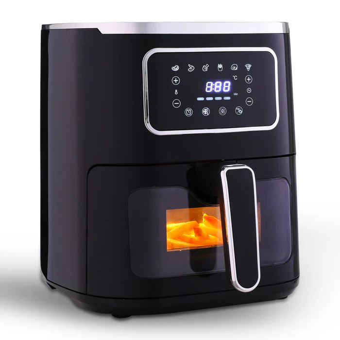 Wonderchef Platinum Plus Digital Air Fryer | 5L With Window & Light