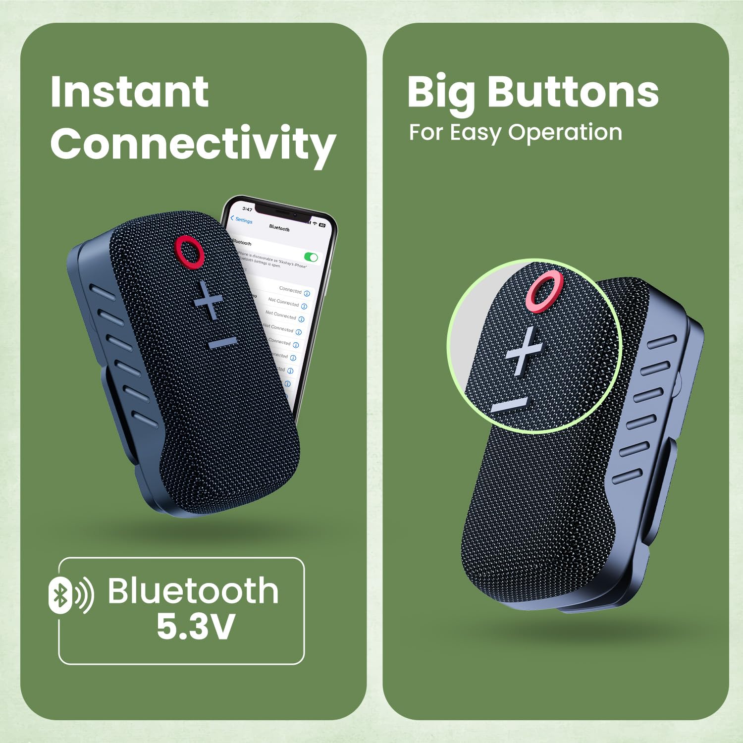 Portronics Talk Three Wearable Bluetooth Speaker