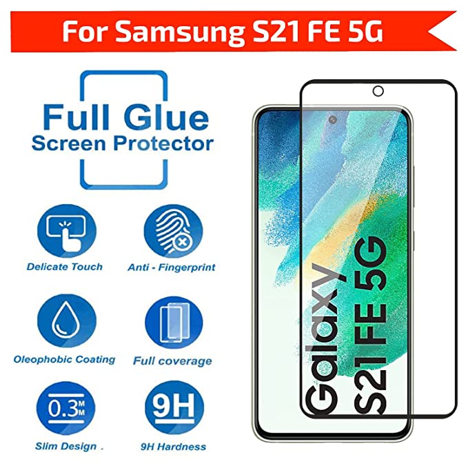 Tempered Glass Screen Protector for Samsung Galaxy S21 FE 5G
