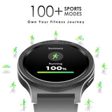Pebble Revolve Pro Rotating Bezel with Ultra AMOLED Smartwatch