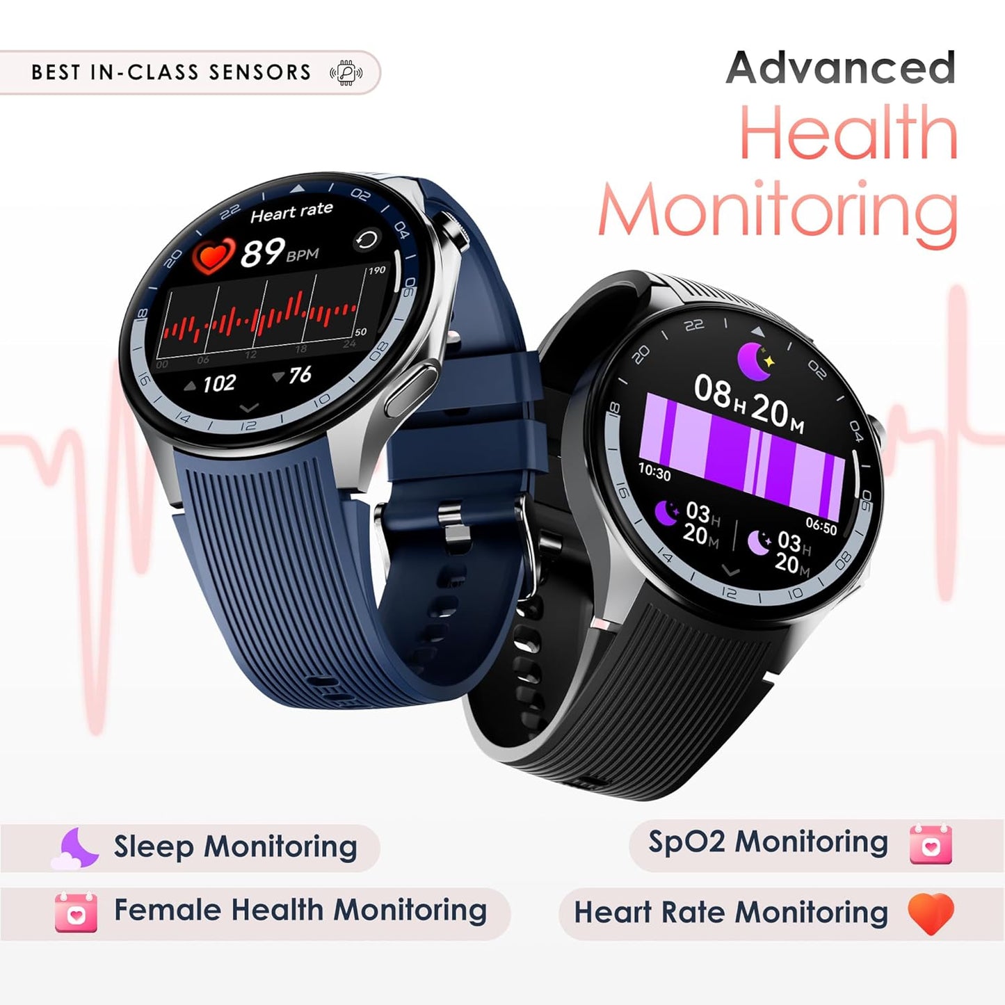 Pebble Gravity Smartwatch with Always-On Display