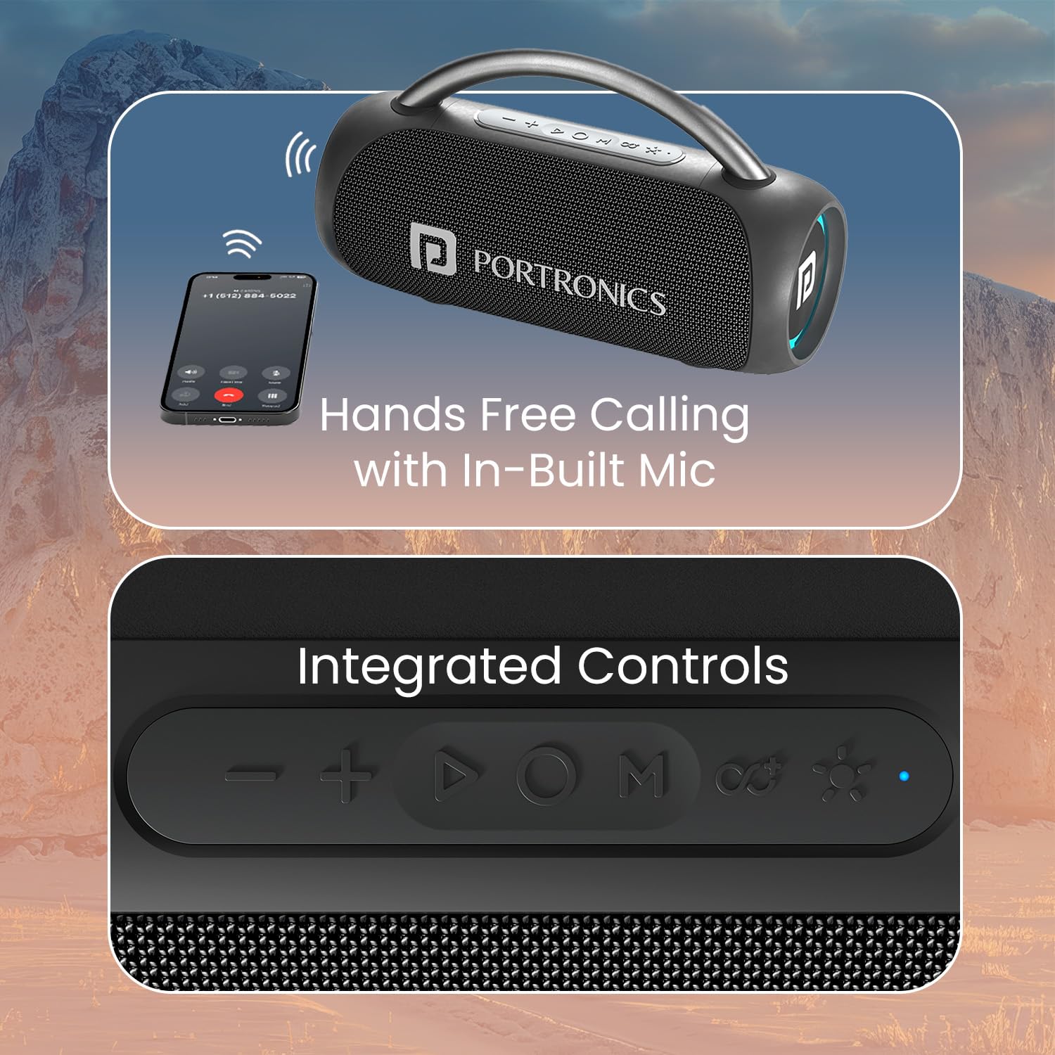 Portronics 30W Radiant 2 Portable Bluetooth Speaker