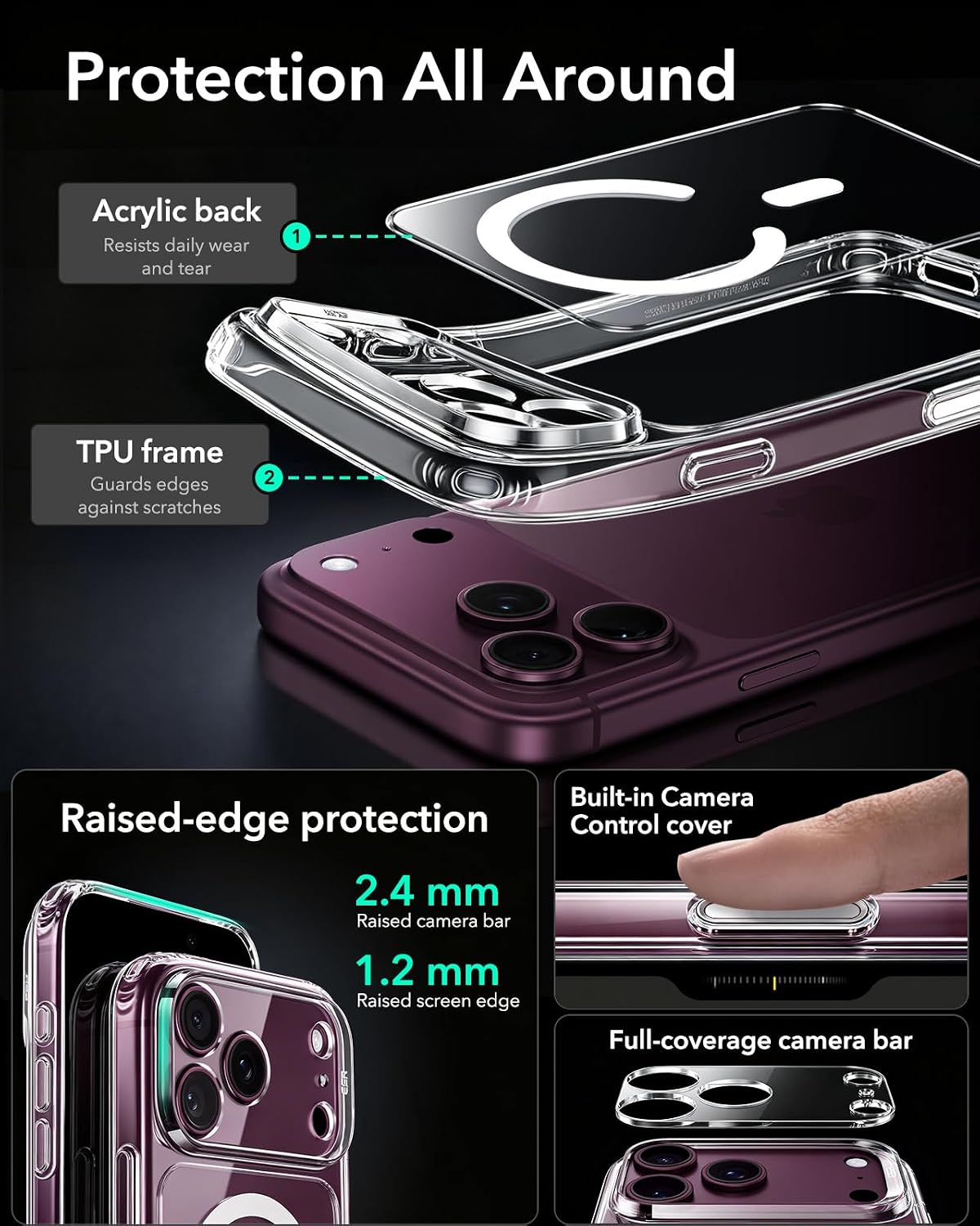 iPhone 18 Pro &17 Pro Clear Case