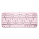 Logitech MX Keys Mini Minimalist Wireless Illuminated Keyboard, Rose