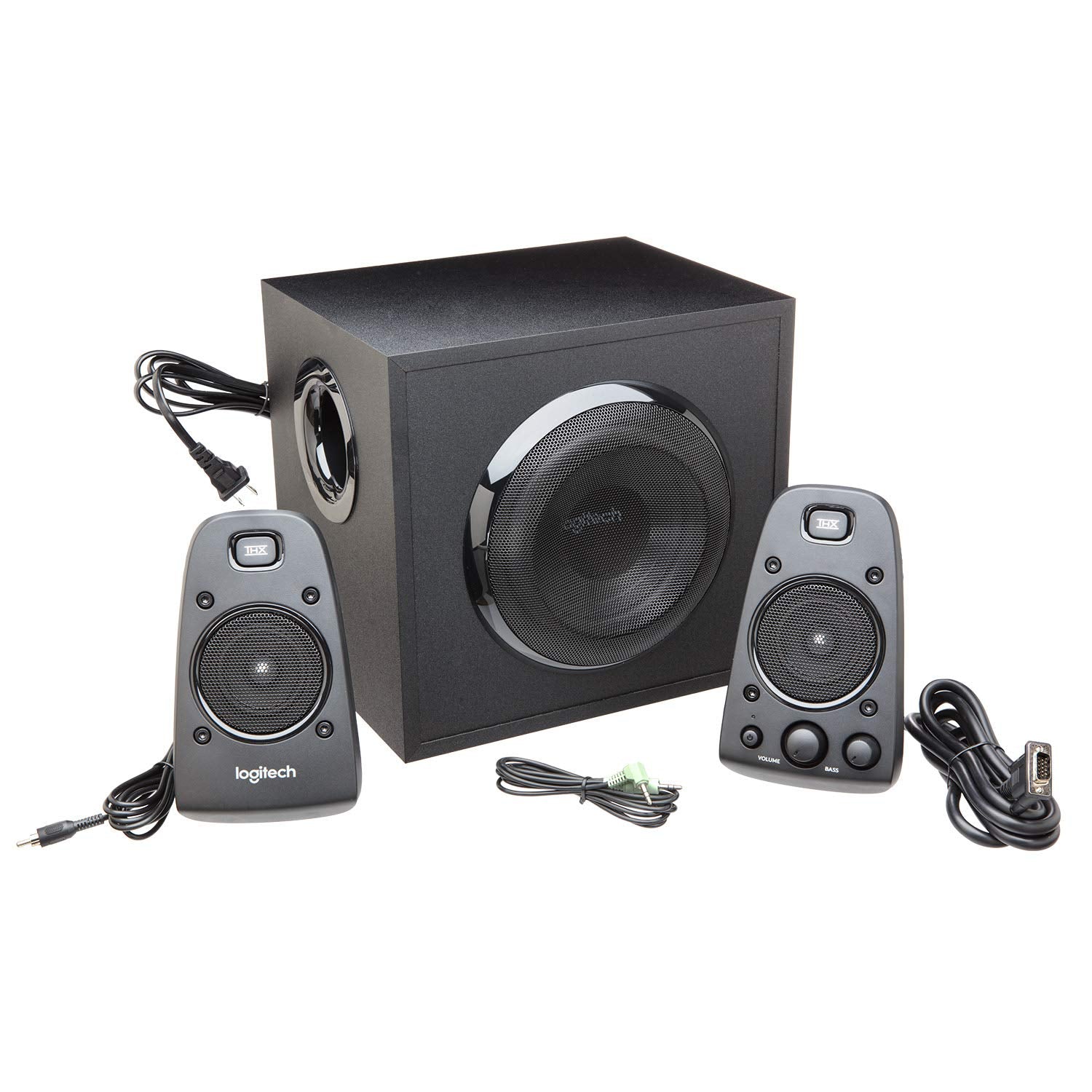 Logitech Z623 THX 400 Watt 2.1 Channel Wired Speaker (Black)