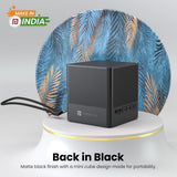 Portronics Bounce 2 5W Portable Bluetooth Speaker , Black