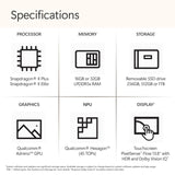 Microsoft New Surface Laptop (7th Edition) 16/512GB SSD - Graphite - ZGP-00059
