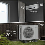 Samsung 1.5Ton 3Star AI WindFree Inverter Smart Split AC (AR60H18D1LW)