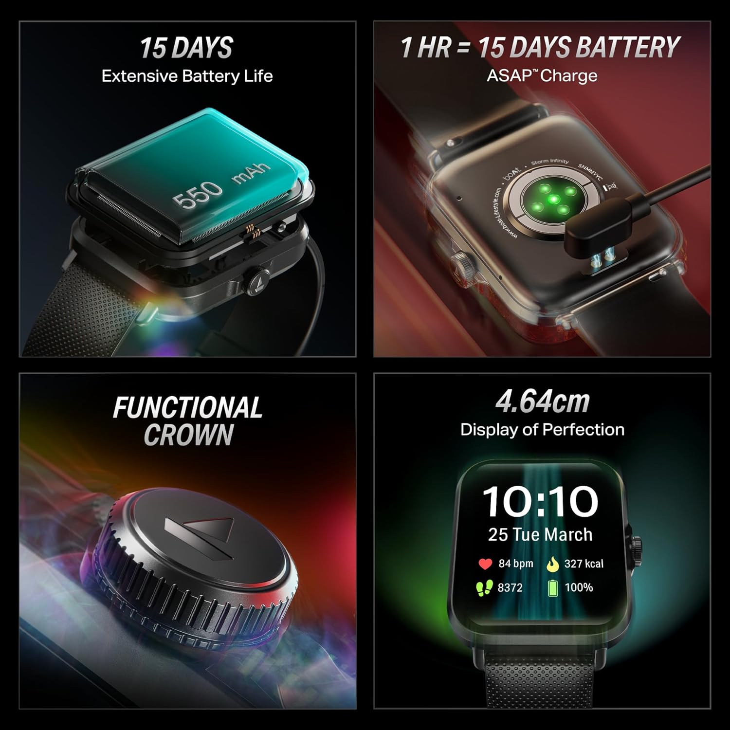 Boat Storm Infinity Smart Watch