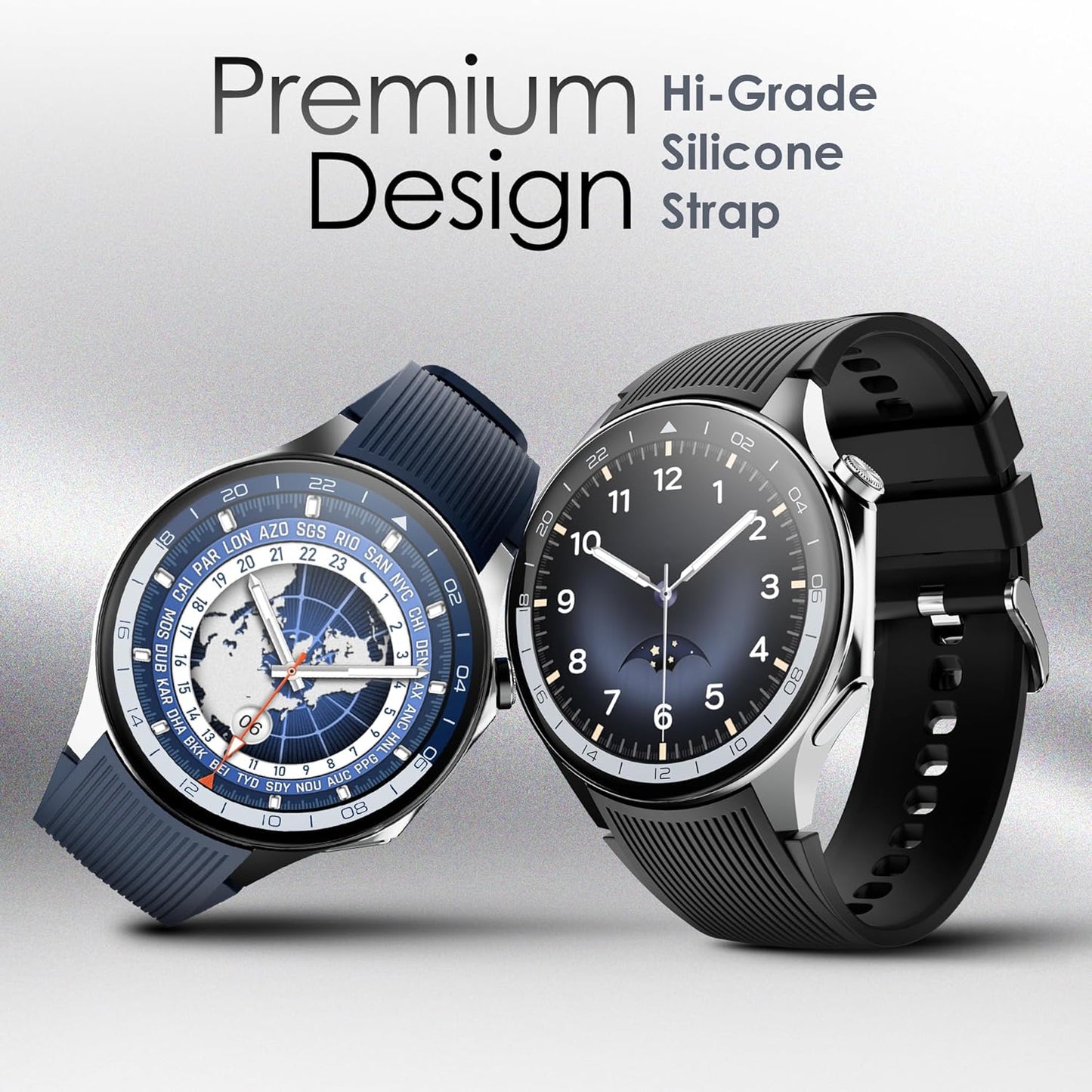 Pebble Gravity Smartwatch with Always-On Display