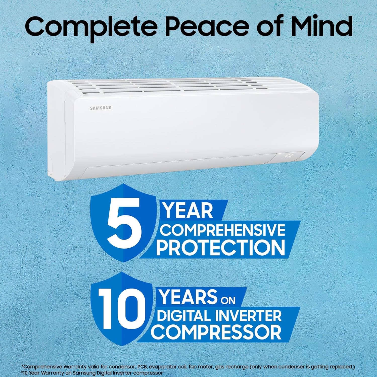 Samsung 1.5 Ton 3 Star AI Inverter Smart Split AC(AR50H19D1XHNNA)