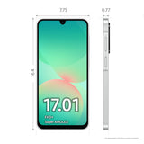 Samsung Galaxy A26 5G (8/256GB)-Awesome white