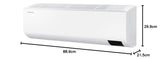 Samsung Hot & Cold 1.5 Ton 3 Star Inverter Split AC Copper Convertible 5 in 1 (AR18CX3ZAWK)