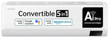 Samsung 1.5 Ton 3 Star Wi-fi Enabled, Inverter Split AC Copper, Convertible 5-in-1 Cooling Mode (AR18CY3YAWK) White