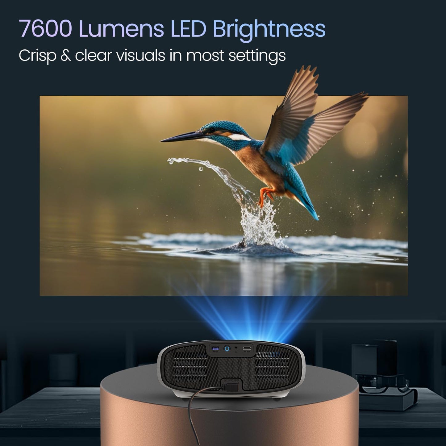Portronics Beem 530 Smart LED Projector