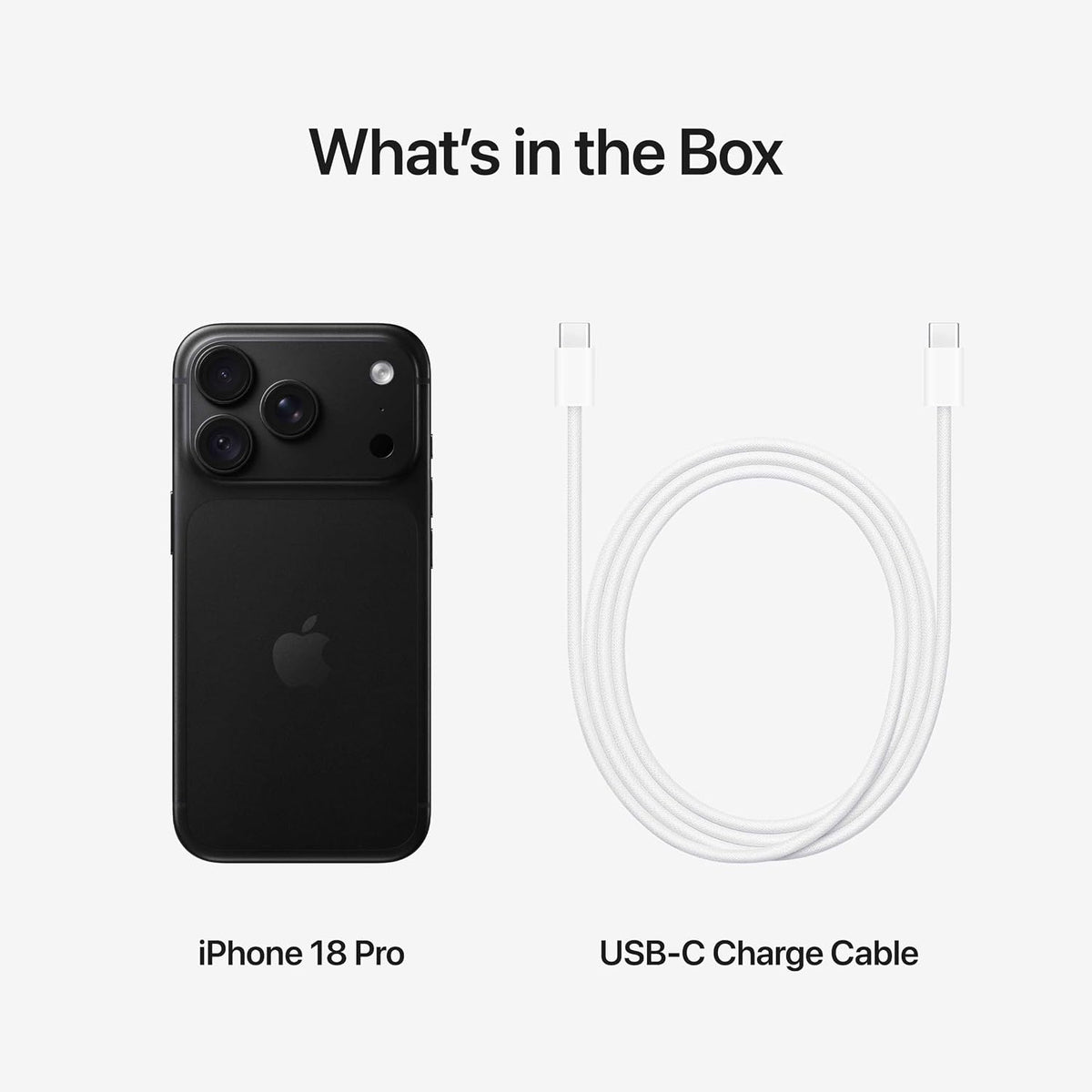 Pre-order iPhone 18 Pro (1TB) -  Black