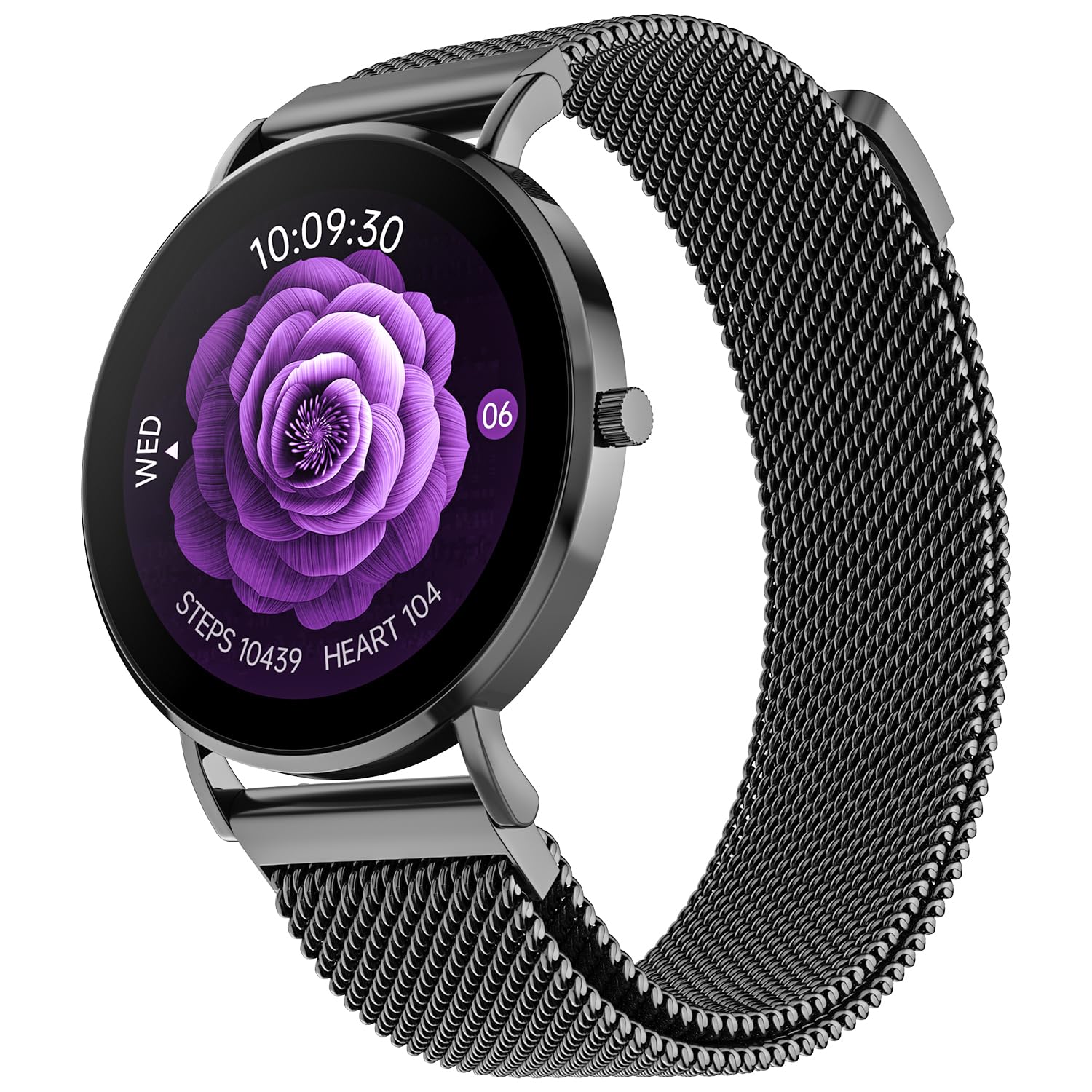 Noise Diva 2 Fashion Smart Watch for Women-(Black Link)