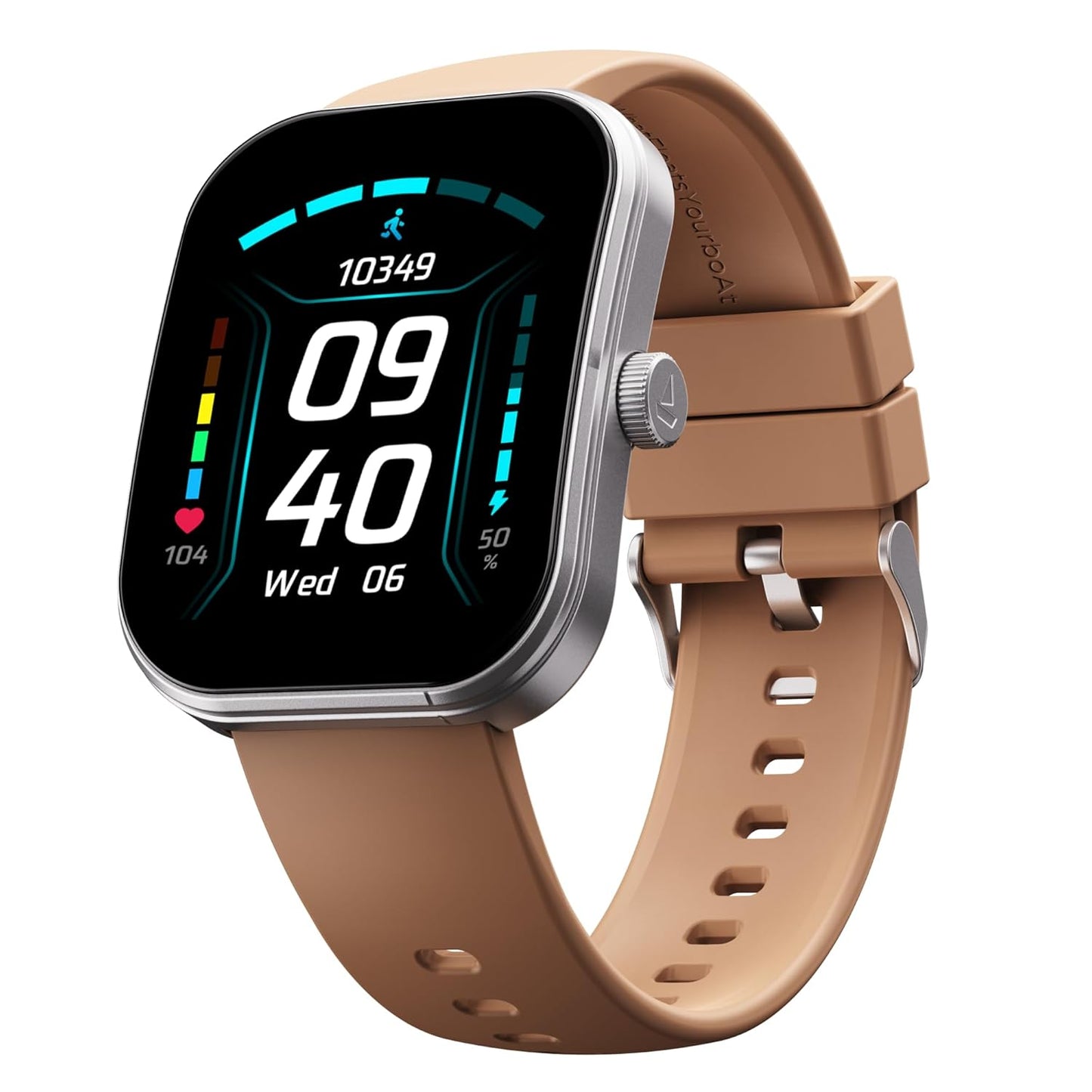 Boat Wave Sigma 3 Curv Smartwatch-(Timber Brown)