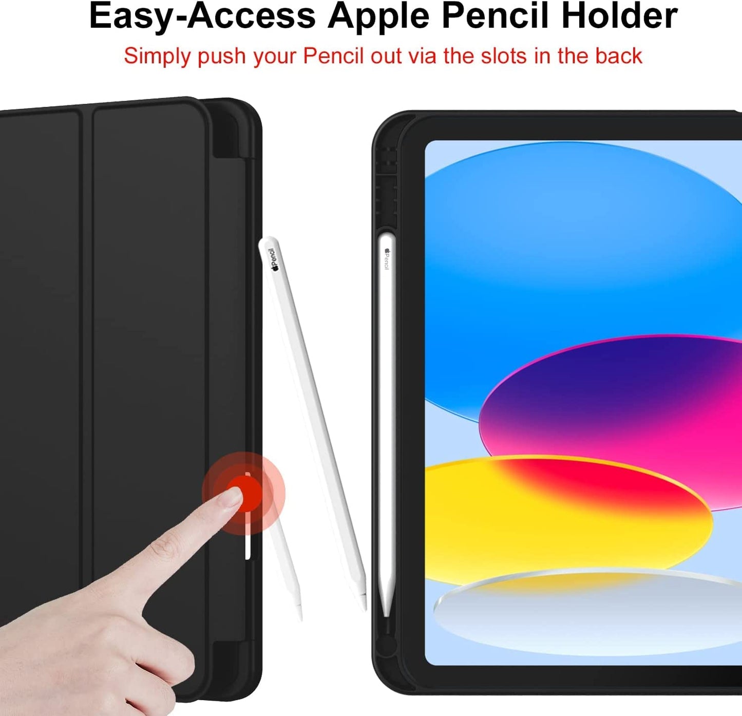 Apple ipad 10th gen 3 fold flip cover