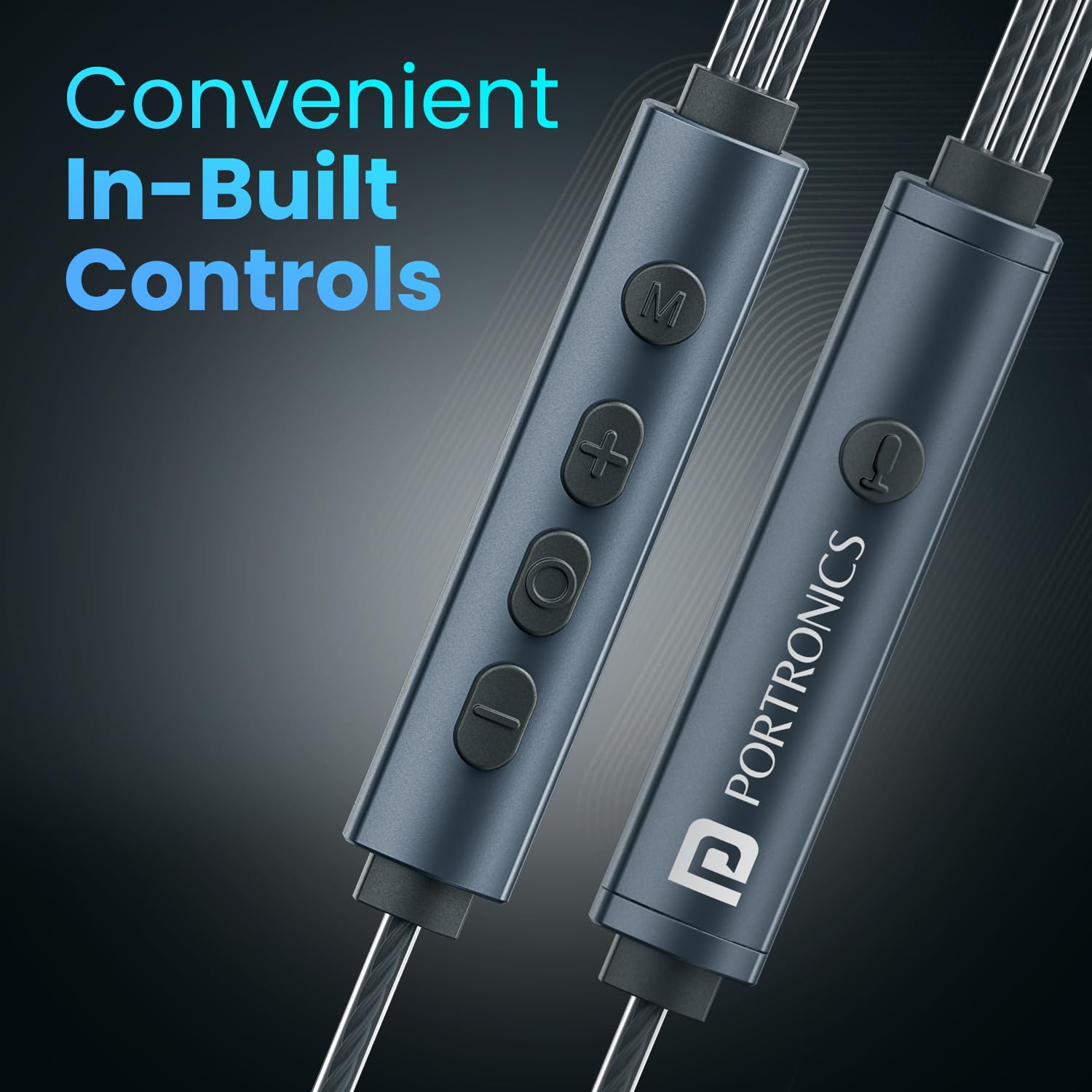 Portronics Conch One Type C Wired Earphone