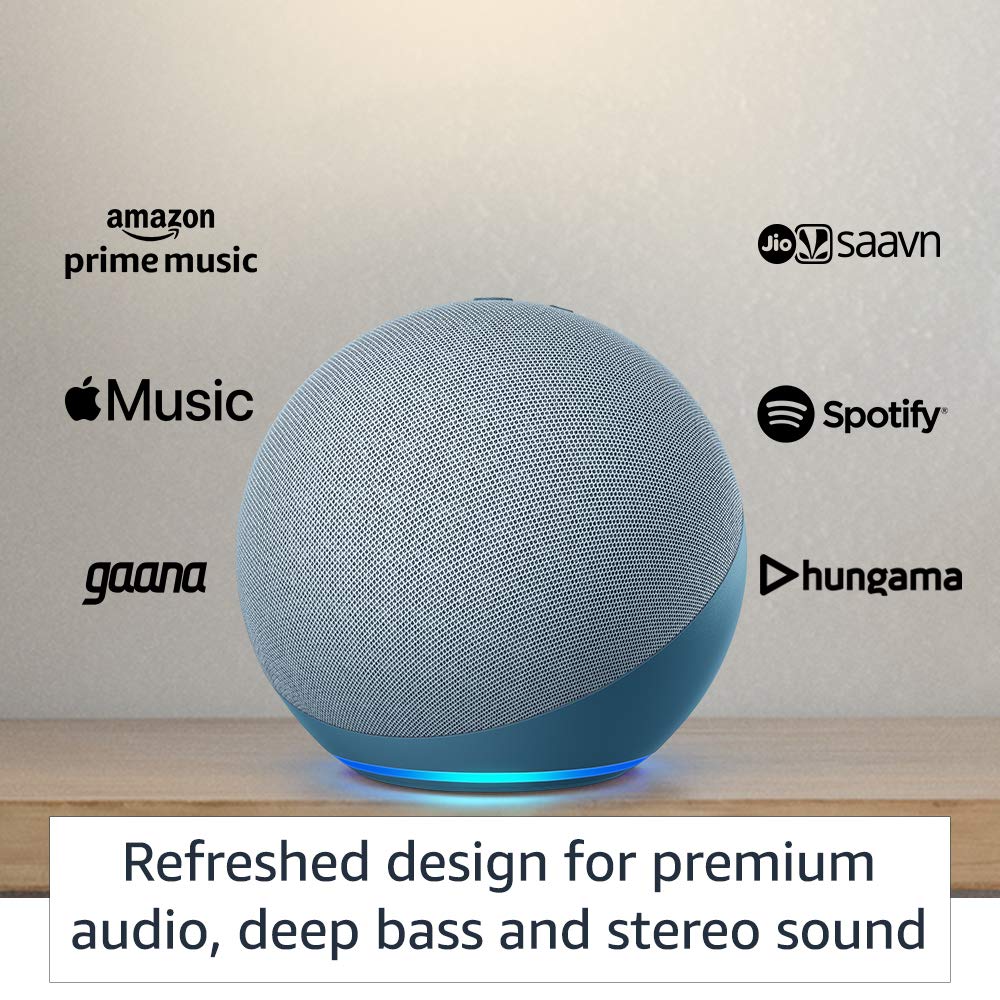 Amazon Echo (4th Gen)-BLUE