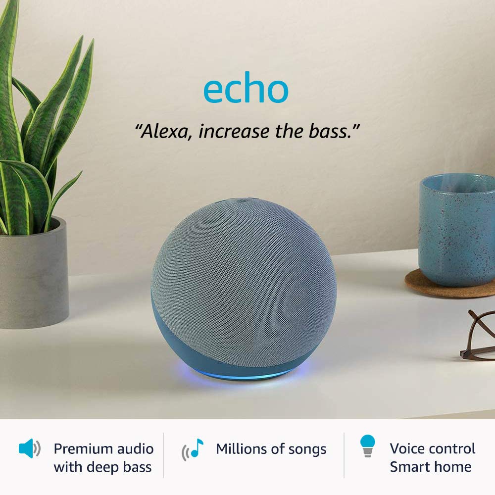 Amazon Echo (4th Gen)-BLUE