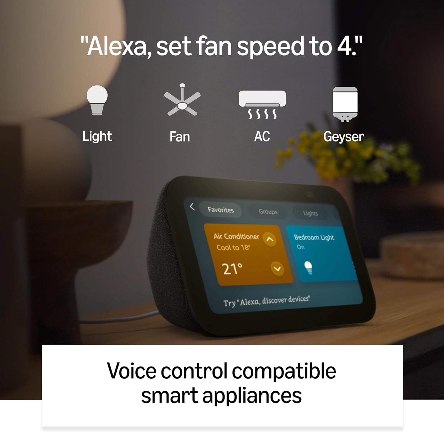 Amazon Echo Show 5 (latest model)-Cloud Blue