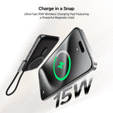 Boat Energyshroom PB330 10000 mAh Magnetic Wireless Power Bank