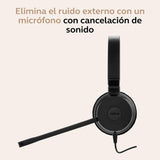 Jabra Evolve 20 Stereo Headset with noice canceling mic USB-C/A