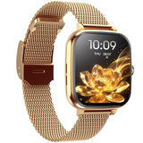 Fastrack Noir Rizz Smart Watch for Women -Rose Gold