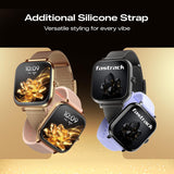 Fastrack Noir Rizz Smart Watch for Women -Rose Gold