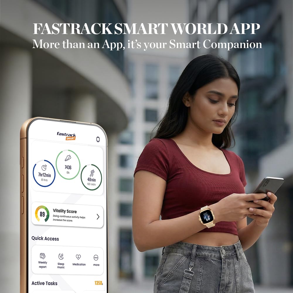 Fastrack Ryz Smart Watch For Women