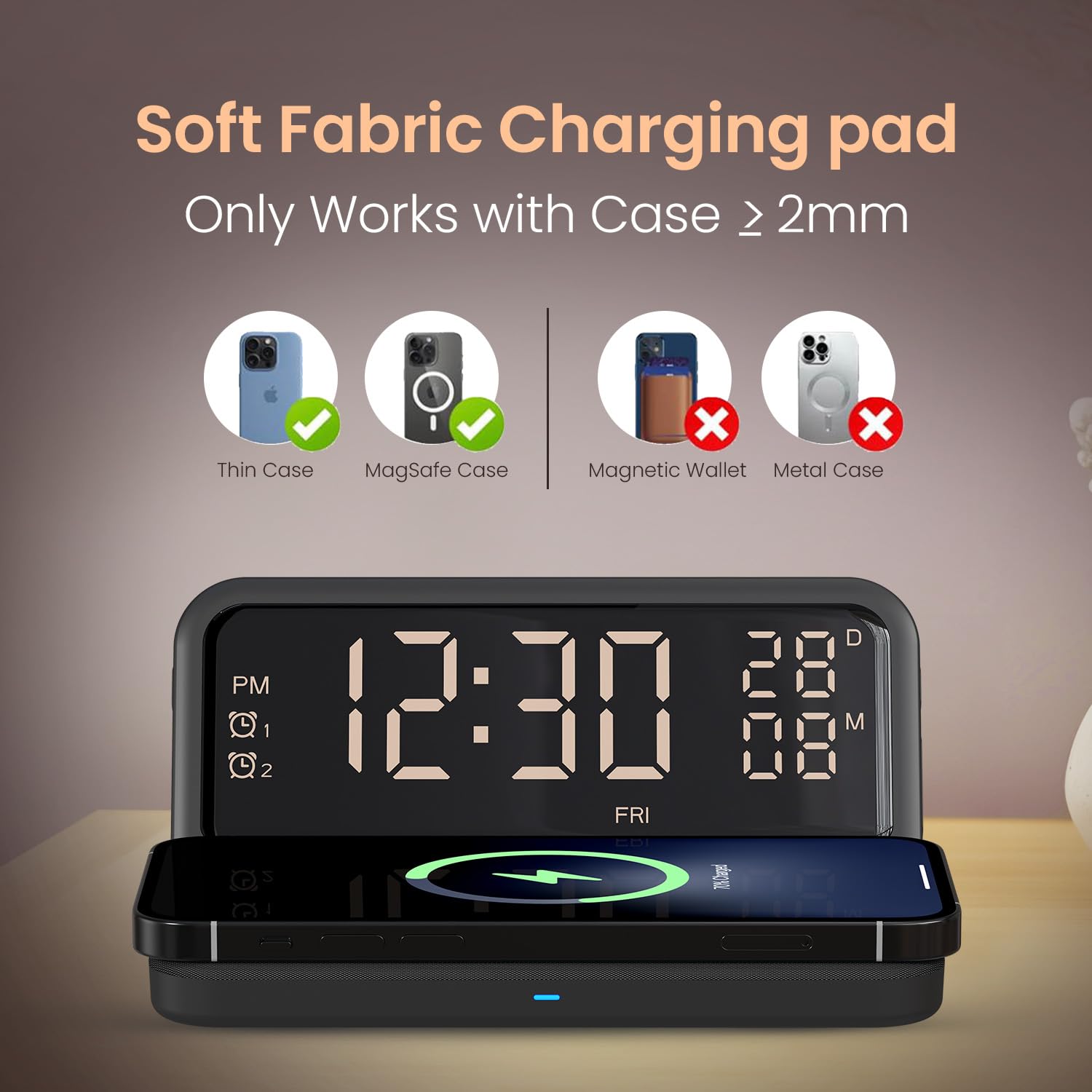 Portronics Freedom 4E 15W Wireless Charger